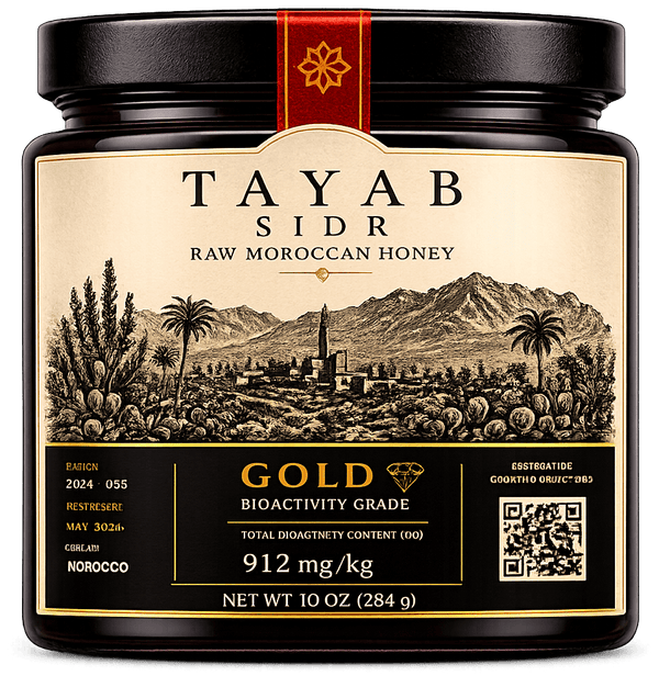 Jar of Tayab Sidr honey