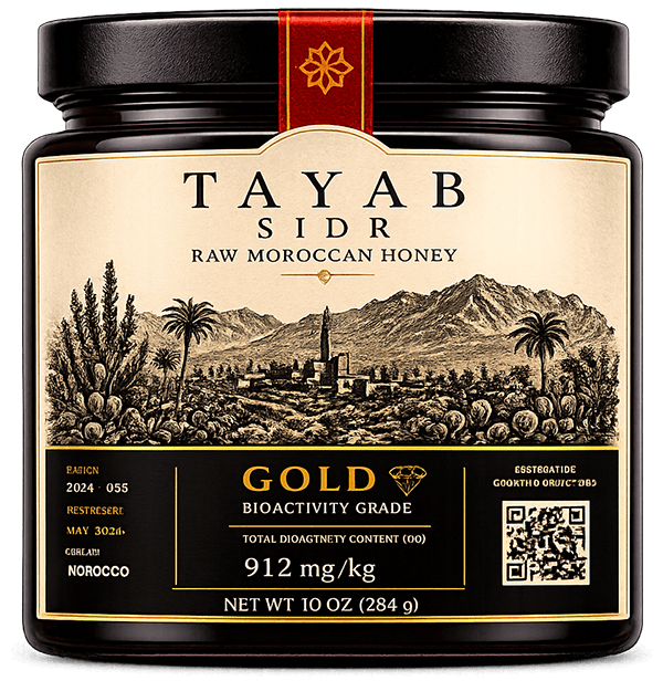 Jar of Tayab Sidr honey